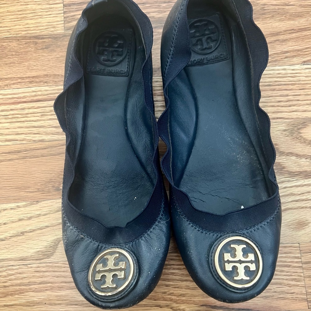Pre-owned Tory Burch Flats sz 7